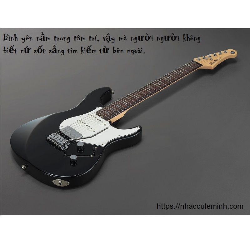 Đàn Guitar Điện Yamaha Pacifica PACS+12 Black