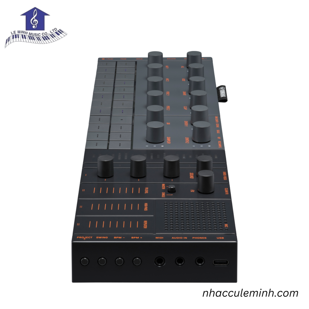 Yamaha SEQTRAK – Groovebox Sản Xuất Âm Nhạc Di Động, Nhỏ Gọn Và Mạnh Mẽ