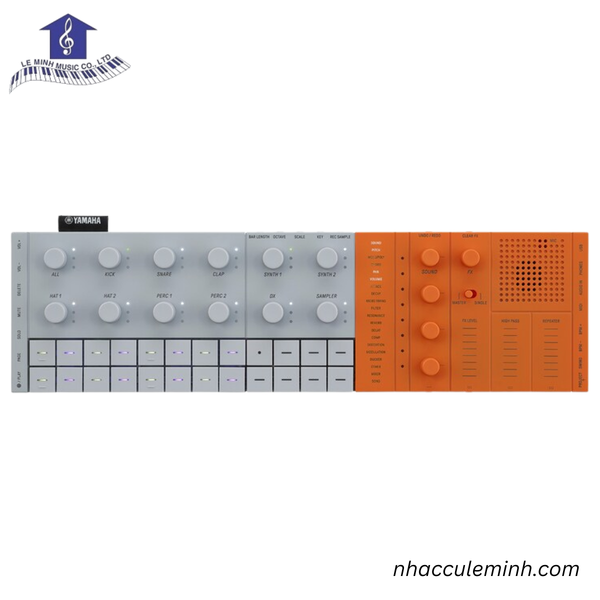 Yamaha SEQTRAK – Groovebox Sản Xuất Âm Nhạc Di Động, Nhỏ Gọn Và Mạnh Mẽ