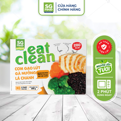 com gao lut ga nuong la chanh 200g eat clean
