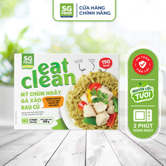 my chum ngay ga xao rau cu 200g eat clean