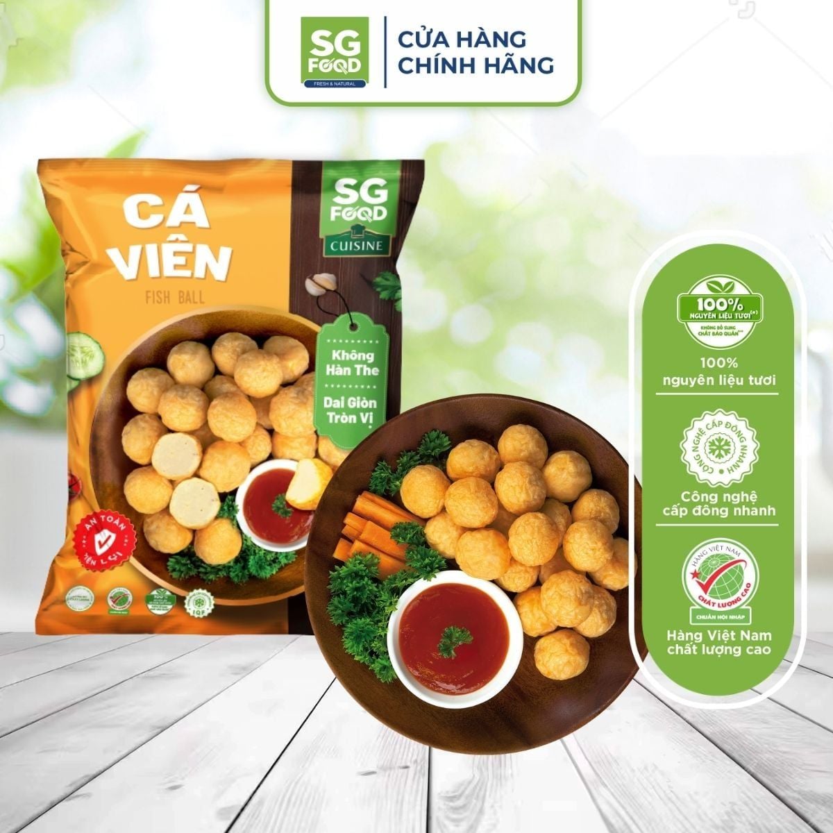 cha ca vien 450gr chi giao hang tai tp hcm