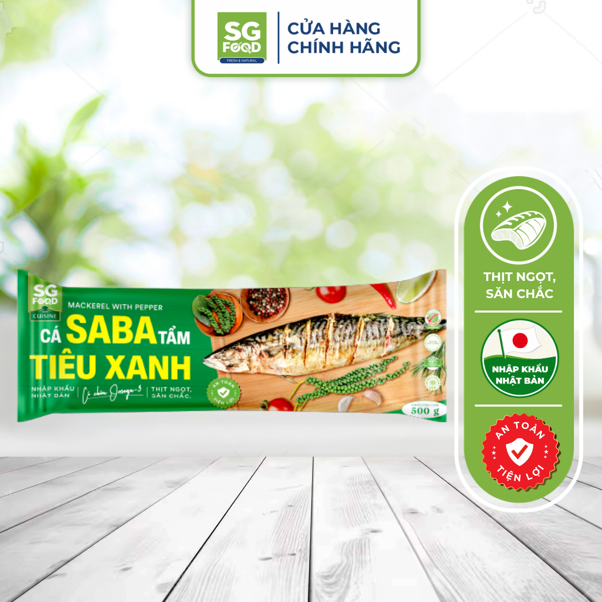 ca saba tieu xanh 500 600g chi giao hang tai tp hcm