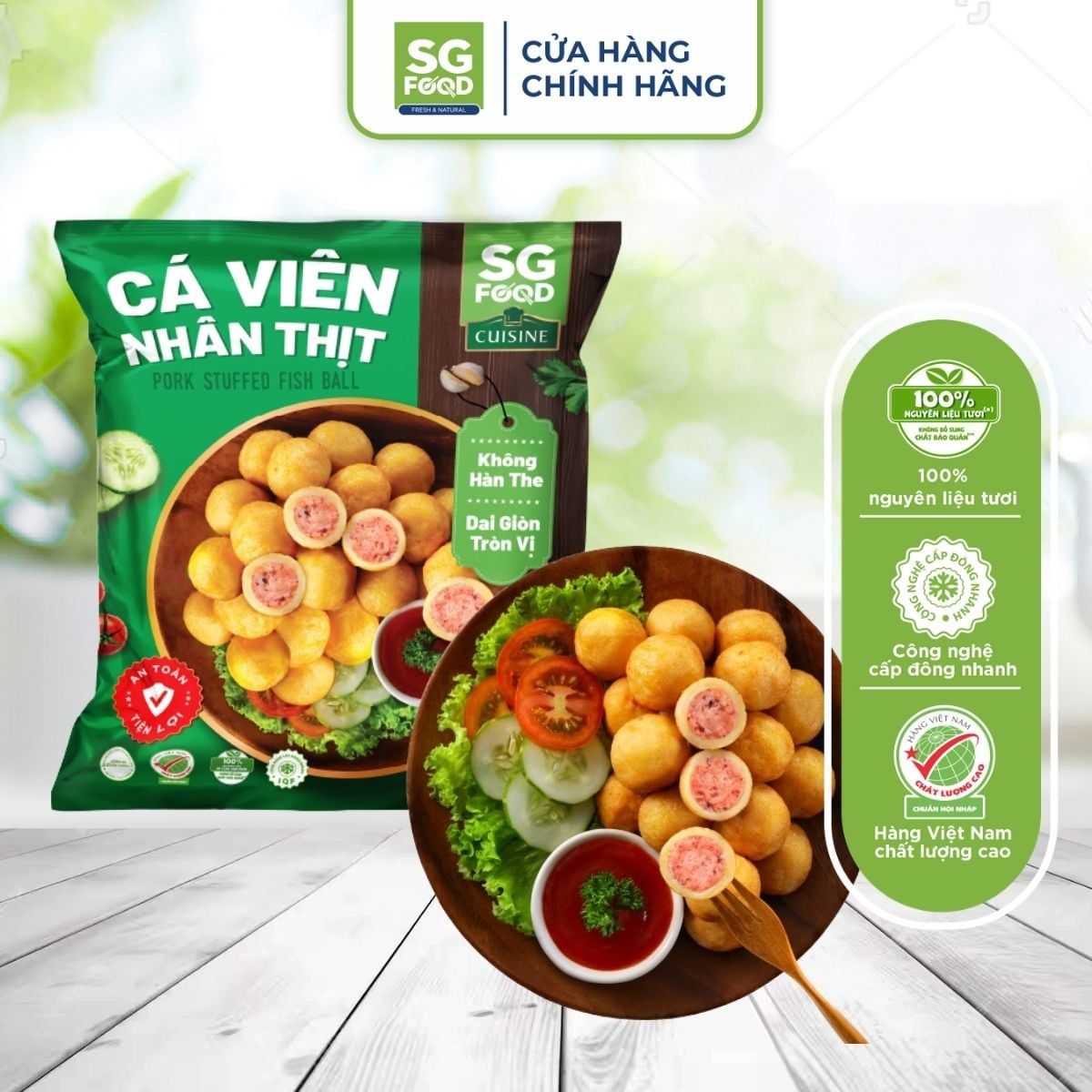 ca vien nhan thit 450g