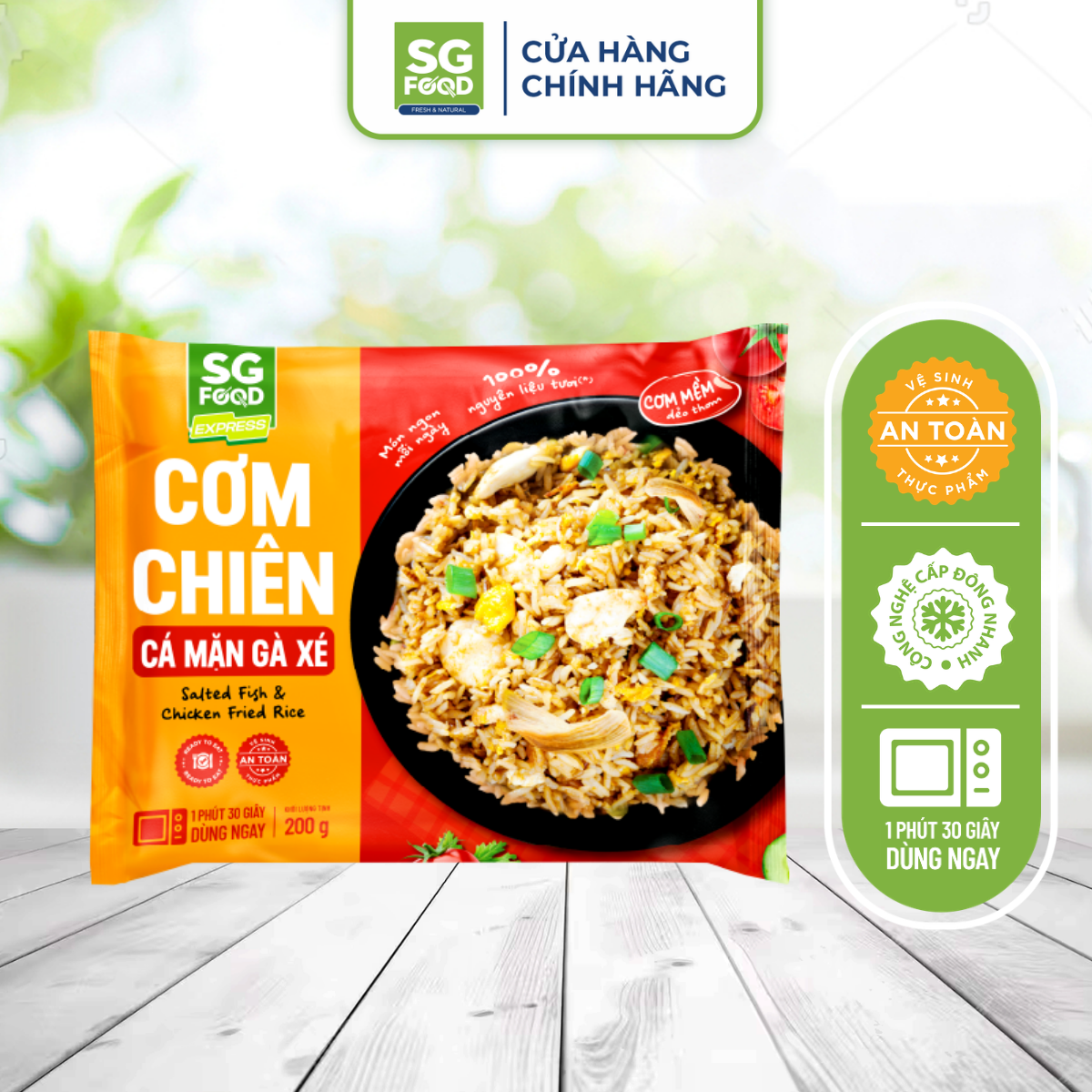 com chien ca man ga xe 200g chi giao hang tai tp hcm
