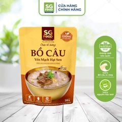 chao bo duong bo cau yen mach hat sen 240g