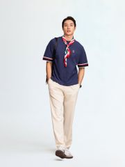 Áo Thun Phối Bo O1210 BD294