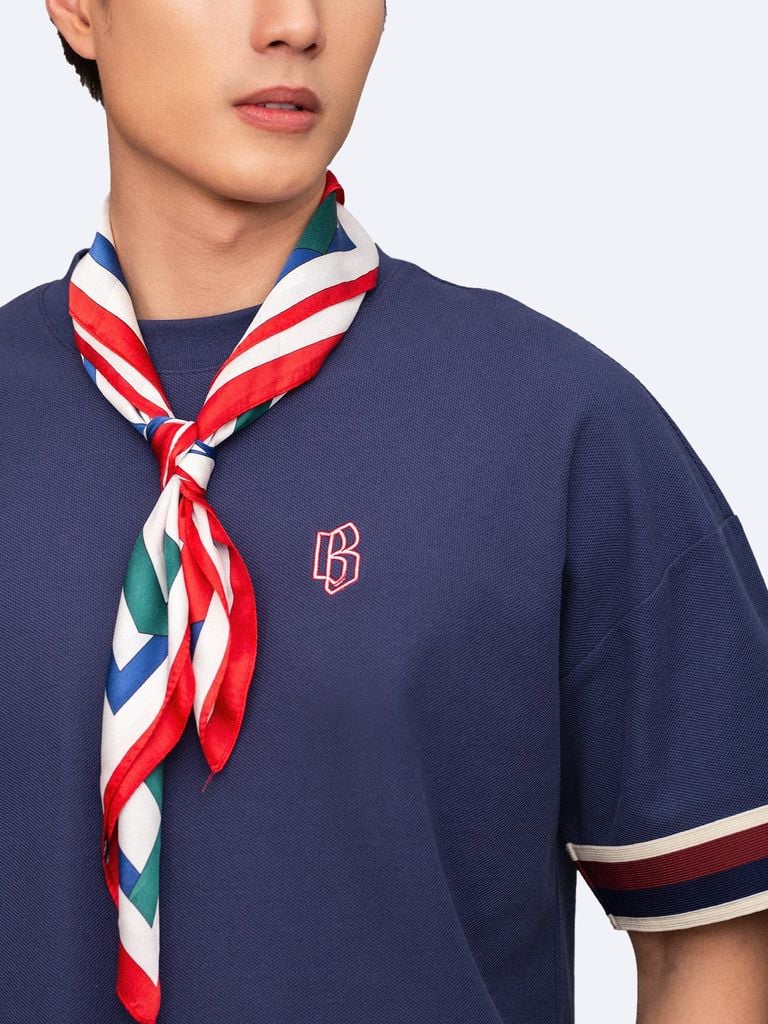 Áo Thun Phối Bo O1210 BD294