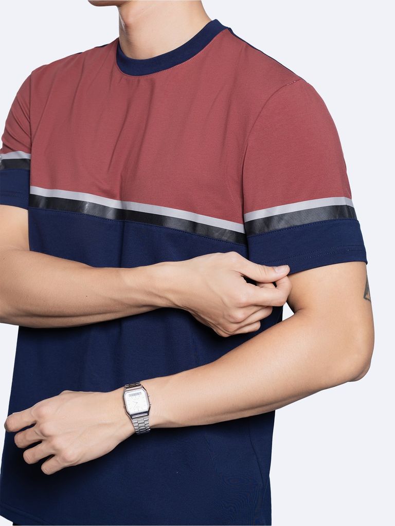 Áo Thun Ghép Màu CS1210 BC167