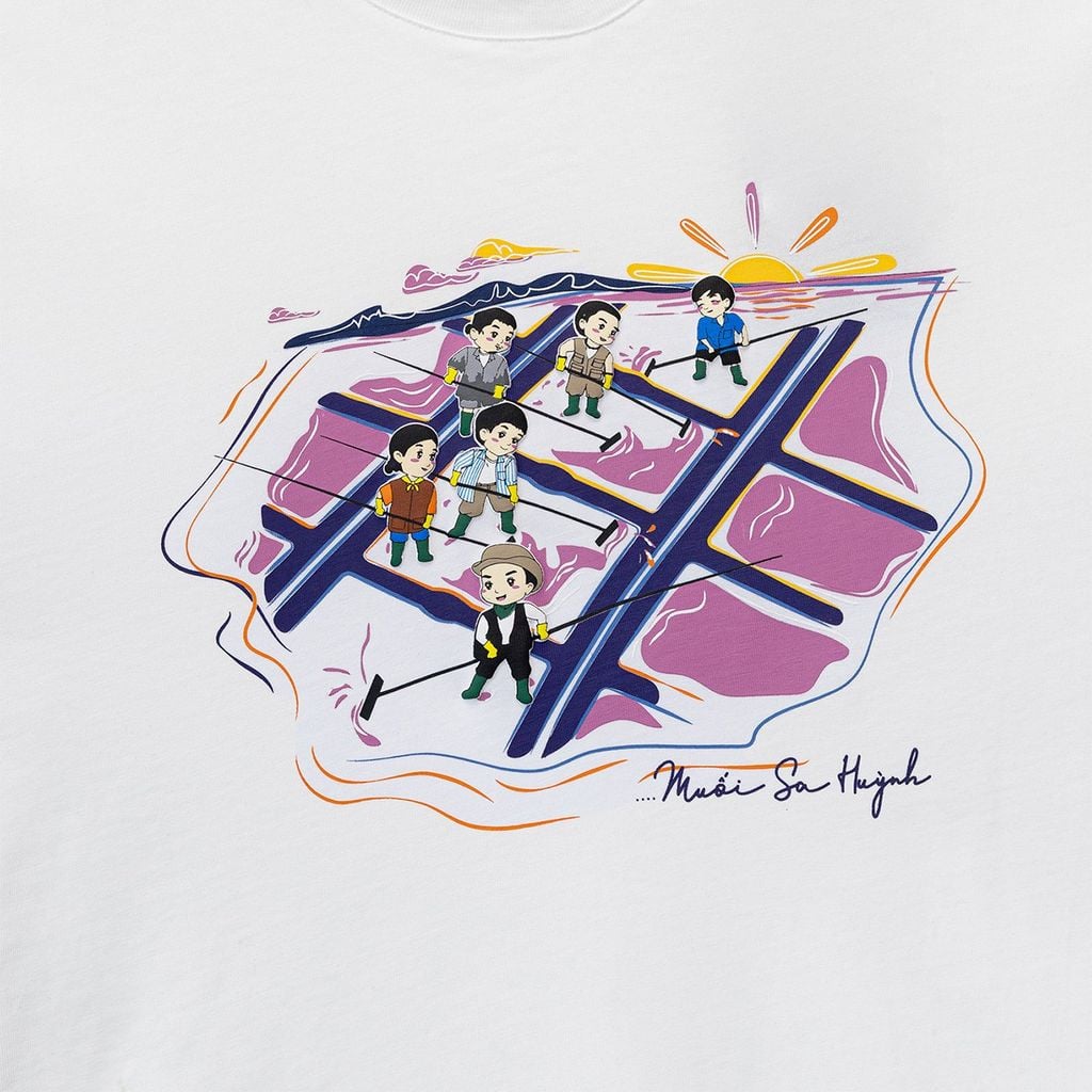 GDHH - Áo Thun Hoa Muối