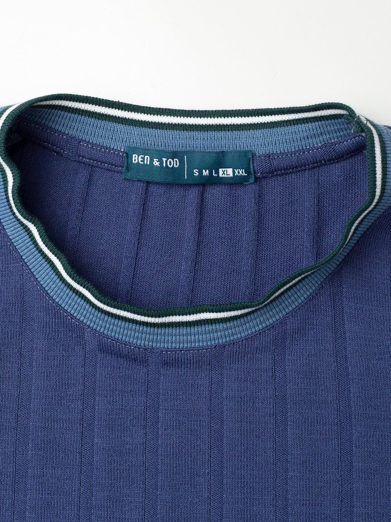 Áo Thun Phối Bo CS1210 BC148