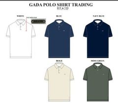 Áo polo nam basic GADA BF065 form Regular