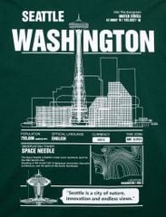 Áo thun nam Washington BF069 form Oversize Boxy