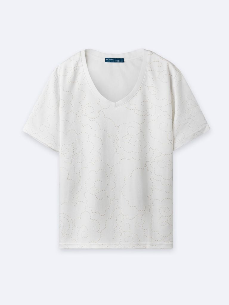 TD.Áo Thun Cổ Tim R1210 BC236