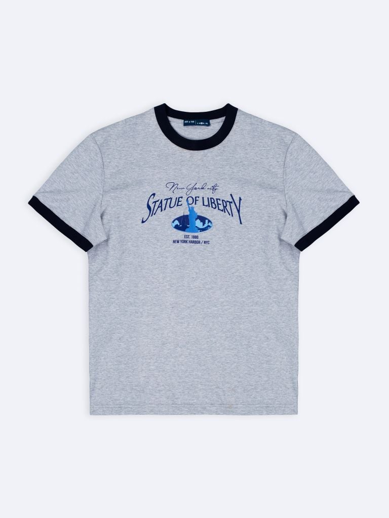 Áo thun nam Ringer Tee BF013 form Casual Fit