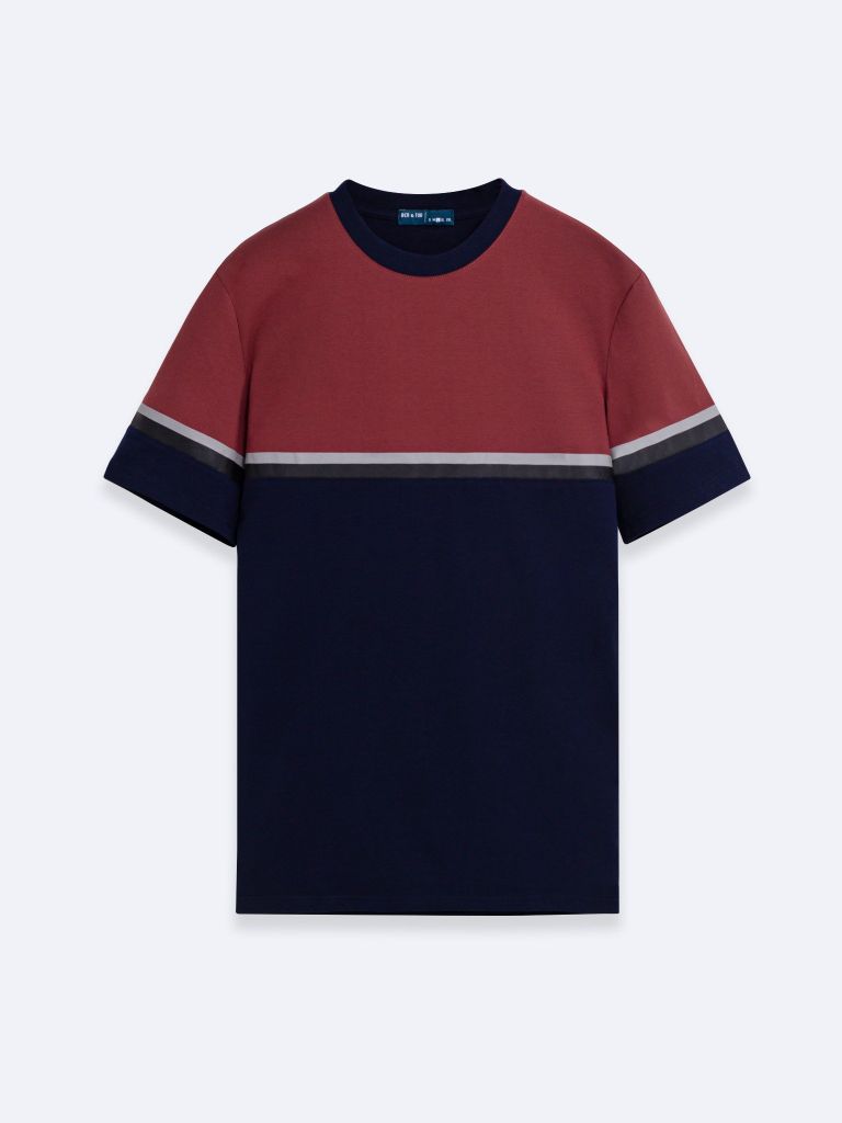 Áo Thun Ghép Màu CS1210 BC167