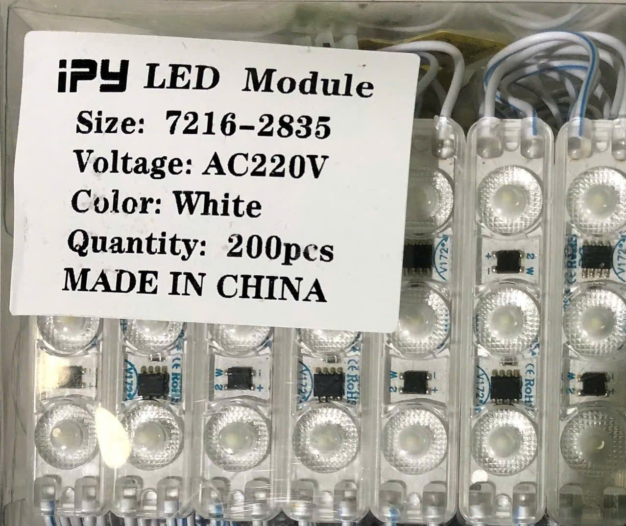 Module 3 led 220v hắt chữ