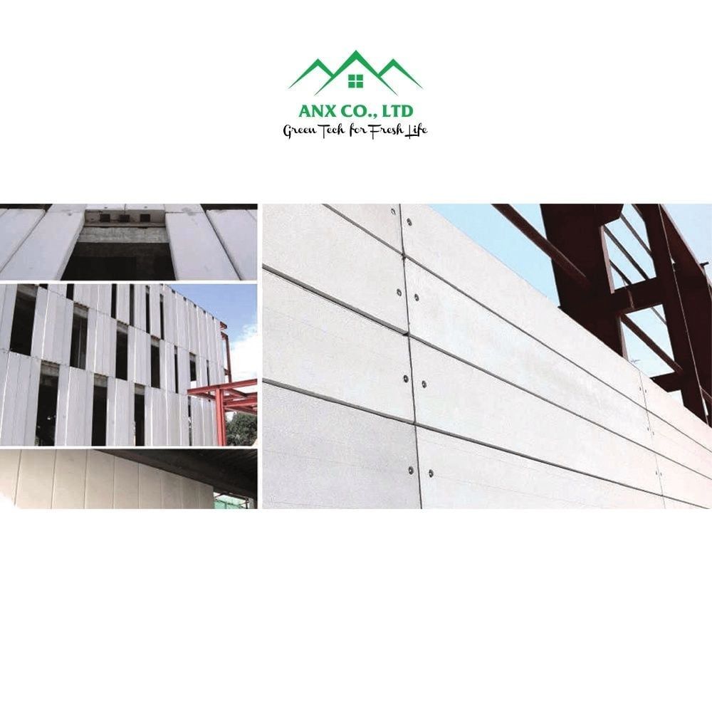  Tấm ALC Panel dày 200mm Bê Tông Khí Chưng Áp 