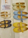  GIÀY BÚP BÊ NAGASHOES VIỀN ĐƯỜNG CHỈ QUAI KHÓA NAB105 
