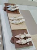 CAO GÓT NAGASHOES MŨI NHỌN CHẤM BI NƠ 7P NAC348 