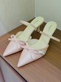  CAO GÓT NAGASHOES MŨI NHỌN CHẤM BI NƠ 7P NAC348 