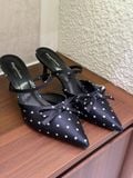  CAO GÓT NAGASHOES MŨI NHỌN CHẤM BI NƠ 7P NAC348 