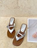  DÉP NAGASHOES QUAI KẸP PHỐI DÂY NGANG ĐÍNH KHÓA 5P NAD414 