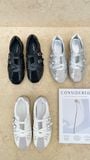  GIÀY BÚP BÊ NAGASHOES BALLET SNEAKER QUAI CHÉO CÓ KHÓA NAB157 