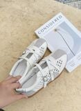  GIÀY BÚP BÊ NAGASHOES BALLET SNEAKER QUAI CHÉO CÓ KHÓA NAB157 
