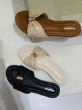  DÉP NAGASHOES MŨI TRÒN QUAI CỐI ĐÍNH PHỤ KIỆN NAD418 