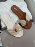  DÉP NAGASHOES MŨI TRÒN QUAI CỐI ĐÍNH PHỤ KIỆN NAD418 