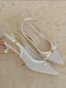  CAO GÓT NAGASHOES MŨI NHỌN VẢI LƯỚI ĐÍNH ĐÁ 4P NAC347 