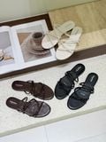  DÉP NAGASHOES MŨI TRÒN QUAI CHÉO DÂY GÚT NAD419 