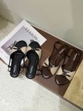  SANDAL NAGASHOES MŨI TRÒN QUAI NGANG PHỐI KHÓA NAS254 