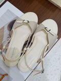  SANDAL NAGASHOES MŨI TRÒN QUAI NGANG PHỐI KHÓA NAS254 