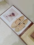  GIÀY BÚP BÊ NAGASHOES VẢI LƯỚI VIỀN DA ĐÍNH NƠ NAB161 