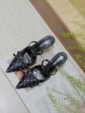  CAO GÓT NAGASHOES MŨI NHỌN CHẤM BI NƠ 7P NAC348 