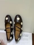  GIÀY BÚP BÊ NAGASHOES MŨI TRÒN QUAI NGANG CHẤM BI NAB168 