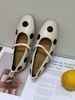  GIÀY BÚP BÊ NAGASHOES MŨI TRÒN QUAI NGANG CHẤM BI NAB168 