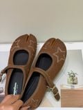  GIÀY BÚP BÊ NAGASHOES TABI THÊU HỌA TIẾT NGÔI SAO NAB167 