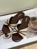  DÉP NAGASHOES MŨI TRÒN QUAI NGANG VIỀN DÂY NAD420 