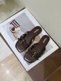  DÉP NAGASHOES MŨI VUÔNG HAI DÂY NGANG CÓ KHÓA NAD421 