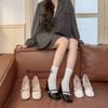 CAO GÓT MARY JANE NAGASHOES DA BÓNG PHỐI NGỌC 6P NAC289