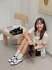 GIÀY BÚP BÊ NAGASHOES BALLET SNEAKER ĐÍNH NƠ QUAI DÁN 3P NAB116