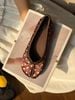  GIÀY BÚP BÊ NAGASHOES PHONG CÁCH TABI ĐÍNH NƠ NAB148 