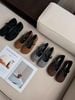 GIÀY BÚP BÊ NAGASHOES MŨI VUÔNG PHỐI DÂY QUAI GÚT NAB126