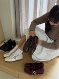  GIÀY BÚP BÊ NAGASHOES NÂNG CHIỀU CAO PHỐI QUAI ĐÍNH KHÓA 4P NAB90 