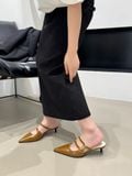  DÉP SỤC NAGASHOES MŨI NHỌN QUAI ĐÍNH PHỤ KIỆN 4P NAD399 