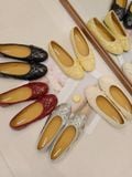  GIÀY BÚP BÊ NAGASHOES MŨI TRÒN ĐÍNH NƠ TRẦN Ô NAB170 