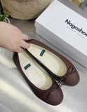  GIÀY BÚP BÊ NAGASHOES MŨI TRÒN BASIC ĐÍNH NƠ NAB109 